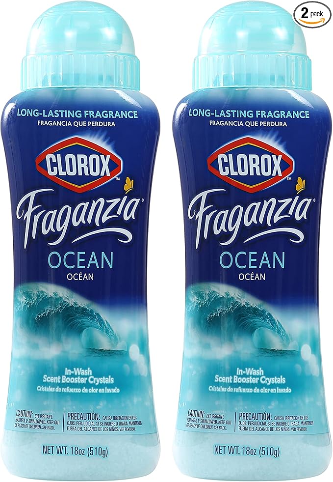Clorox Fraganzia Laundry Scent Booster Crystals in Ocean Scent by Clorox