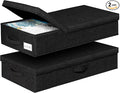 punemi Under Bed Storage Containers, Large Sturdy Under Bed Clothes Drawer by Punemi