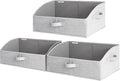 StorageWorks Closet Storage Bins, Trapezoid Organizer Box by StorageWorks