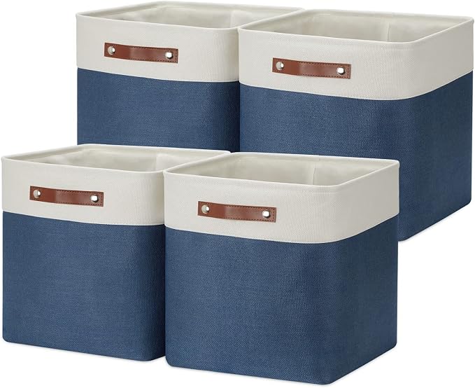 DULLEMELO Storage Baskets for Shelves Closet Storage, Large Home Organization by DULLEMELO