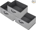 Storage Baskets, 15.7 Inch Woven Fabric Bins, Storage Cubes by EITMOW