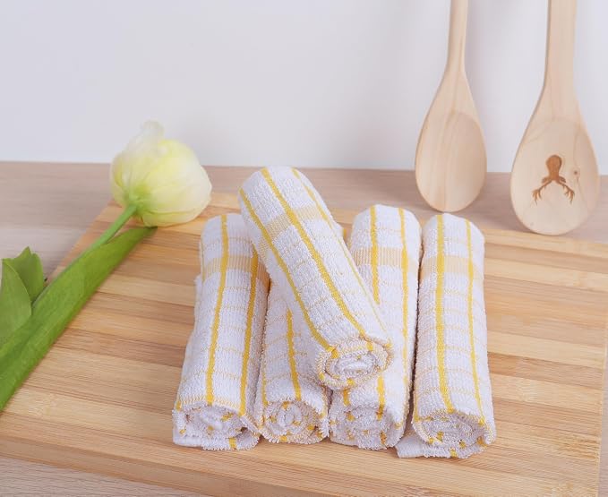 AMOUR INFINI Kitchen Dish Cloths Set of 8 - Image 5