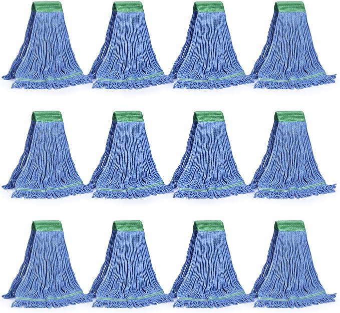 Matthew Cleaning Commercial Mop Head Replacement, 5 Inch Wide Headband by MATTHEWCLEANINGPRODUCTS