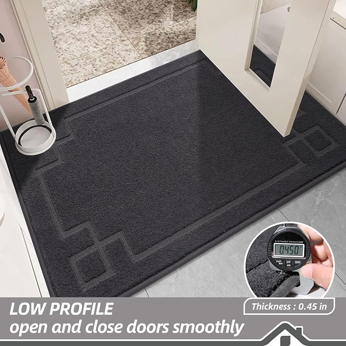 BEQHAUSE Door Mat 32" x 48", Non-Slip Door Mats Indoor Entryway Rugs Washable - Image 6