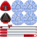 Spin Mop Head and Brush Replacement Compatible by Fatmass
