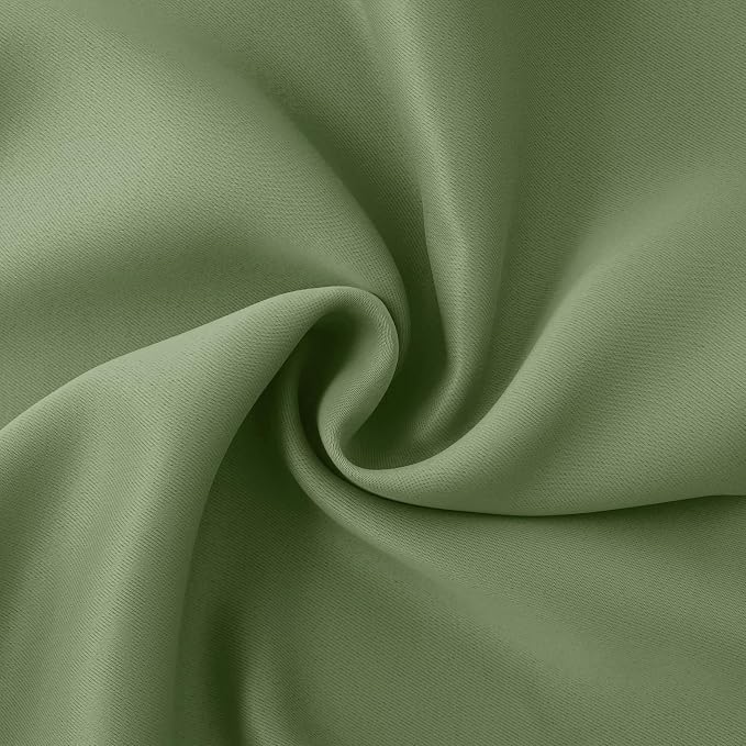 BGment Olive Green Blackout Curtains - Image 8