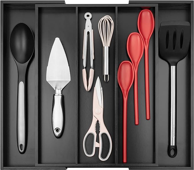 Purawood Kitchen Drawer Organizer by PURAWOOD