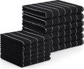 Homaxy Microfiber Kitchen Towels and Dishcloths Set, 12 Pack Soft and Absorbent by Homaxy