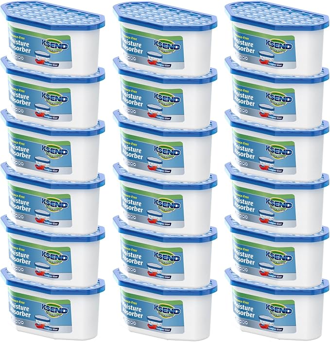 Moisture Absorbers, 18 Pack, Compact Dehumidifier by Ksend