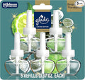 Glade PlugIns Refills Air Freshener, Bergamot & Eucalyptus, Scented and by Glade