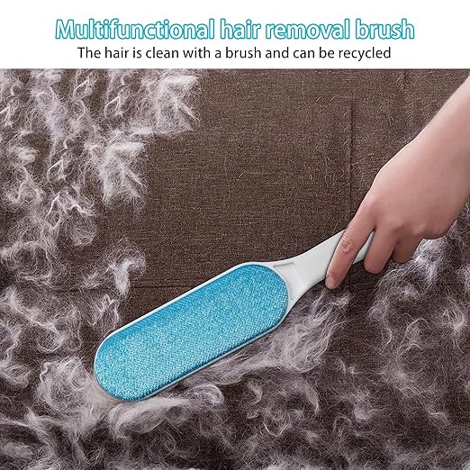 2 Pack Furniture Lint Remover Brushes, Double Sided Self Cleaning Loose Hair - Image 6
