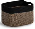 Woven Cotton Rope Storage Basket by ICERZCZ