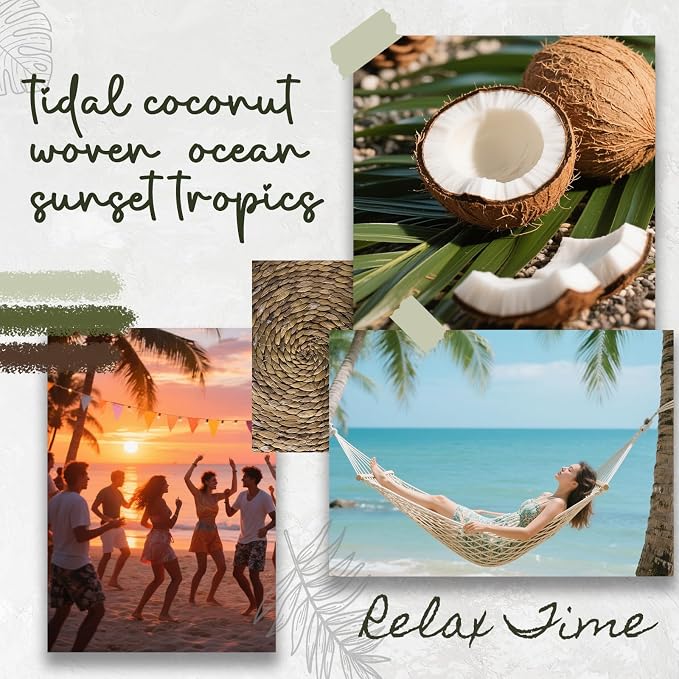 Room Spray, Tidal Coconut, Woven Ocean, Sunset Tropics, 3 Pack, Each 4 fl oz - Image 2