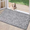 REFETONE Indoor Doormat, Front Door Mat 24"x36" Absorbent Rubber Backing Non by Refetone
