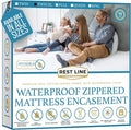 Twin XL Size 39x80” Premium Waterproof Zippered Mattress Encasement, 100% Cotton by RestLine