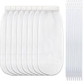 32-Piece Lint Trap and Cable Ties Set by Nufiwra