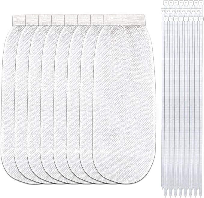 32-Piece Lint Trap and Cable Ties Set by Nufiwra