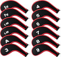 Golf 12pcs Thick Synthetic Golf Iron Head Covers Set Headcover Fit All Brands by Unknown