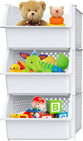 Skywin TidyFriend Plastic Stackable Storage Bins by Skywin