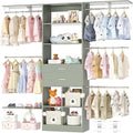 5FT Small Closet System, Baby Closet Organizer System by Besiost