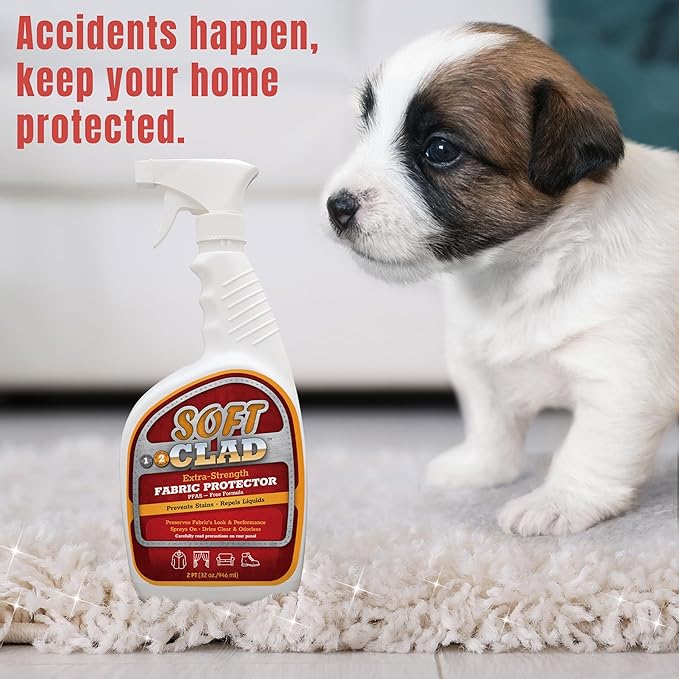 Extra Strength Fabric Protector Spray Prevents Stains and Repels Liquids. - Image 6