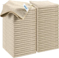 HOMEXCEL Brown Microfiber Cleaning Cloth, 50 Pack Cleaning Towels by HOMEXCEL