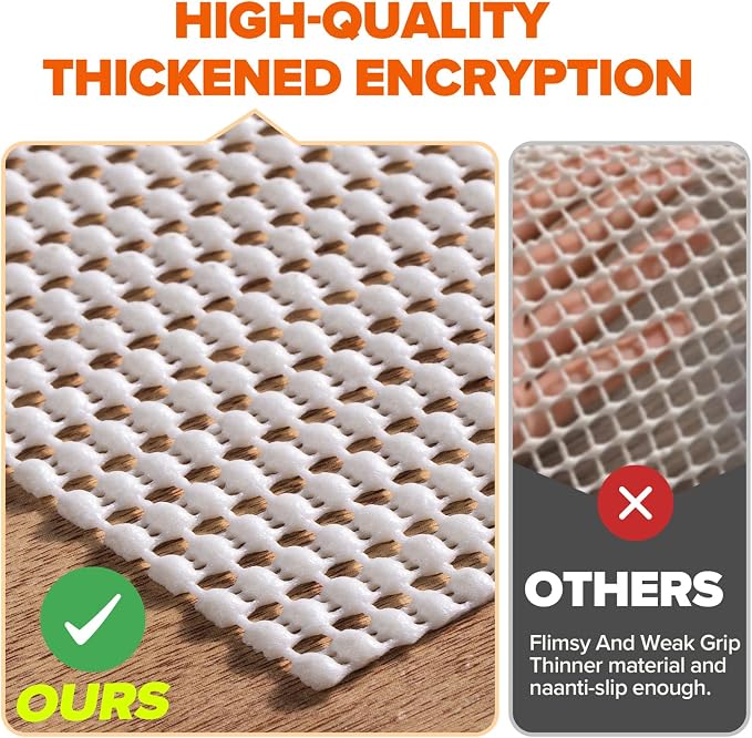 Non-Slip Rug Pad Gripper 2.5x14 Feet, Anti Skid Mat - Image 2