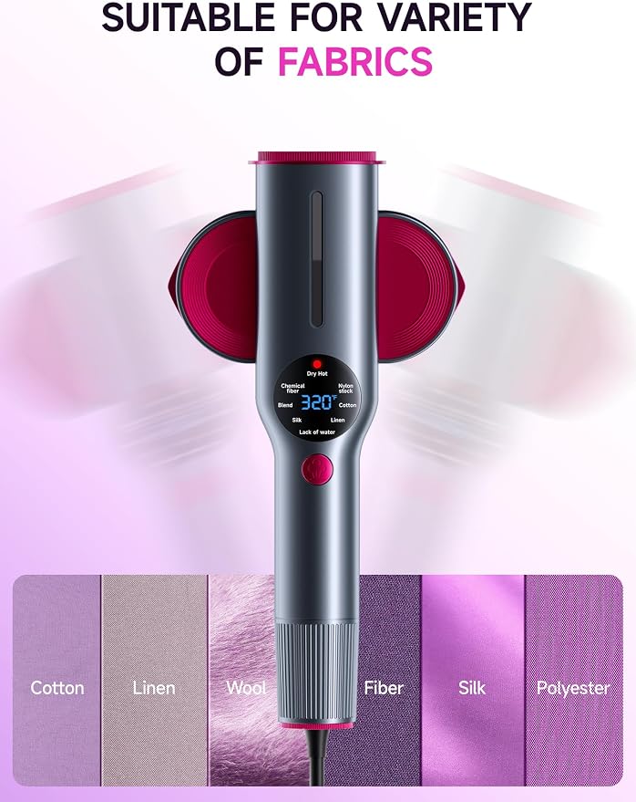 DRFLASH 2-in-1 Steamer & Iron for Clothes, 15s Fast Heat-up 1200W Portable - Image 5