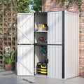 AECOJOY Outdoor Storage Cabinet, Outdoor Cabinets Waterproof by AECOJOY