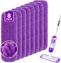 Reusable Mop Pads for Swiffer PowerMop, 8 Pack Microfiber Mop Pad Refill by Unimade