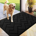 hicorfe Indoor Doormat, Front Back Door Mat Rubber Backing Non Slip Door Mats by Hicorfe