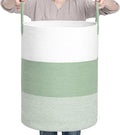 CLHMILY&Z 100L Laundry Basket Round Storage Rope Basket by ClhmilyZ