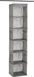 Amazon Basics 6-Tier Hanging Closet Shelf Organizer by AmazonBasics
