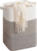 CLHMILY&Z 75L Laundry Hamper Rectangular Cotton Rope Basket by ClhmilyZ