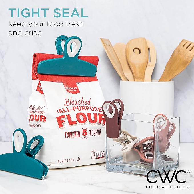COOK WITH COLOR Bag Clips - Image 3