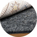 BAGAIL Felt and Natural Rubber Backing Rug Pads 1/8” Thick, Round 8 Feet Non by BAGAILBASICS