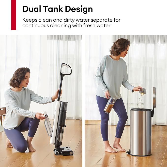 Ultenic Wet Dry Vacuum Cleaner, Cordless Vacuum Mop Combo - Image 8
