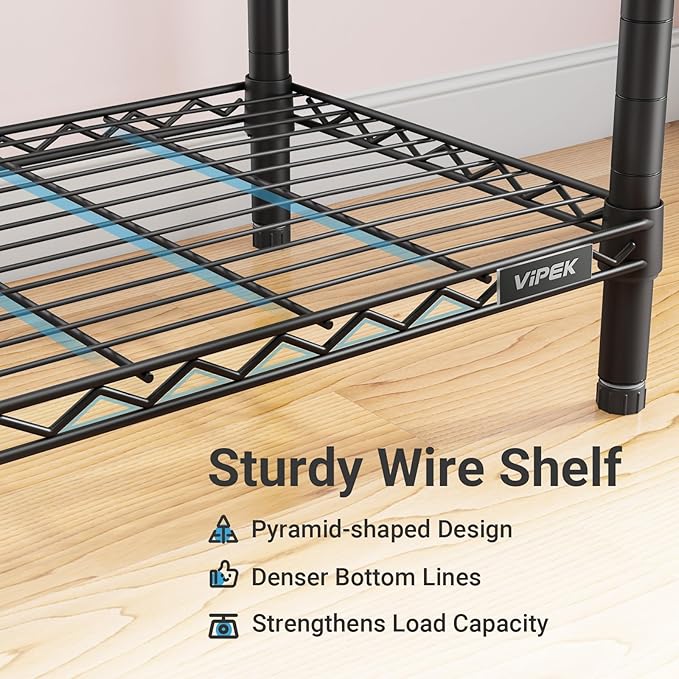 VIPEK V40 Medium Garment Rack Heavy Duty Clothes Rack - Image 9