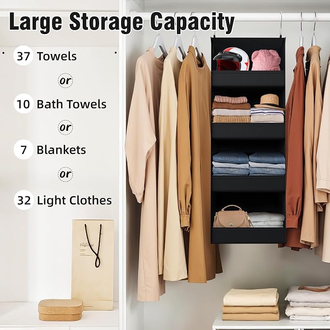 GRANNY SAYS 4-Shelf Hanging Organizer, Wall Mount - Image 6