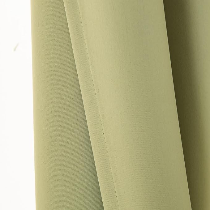 Pickluc Cafe Kitchen Curtains 36 Inches Long 2 Panels, Short Black Out Curtain - Image 3