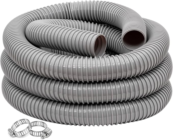 Dust Collection Hose 2.5 in × 5 ft Heavy Duty Flexible PVC Reinforced Thicken by ZY-hosetube