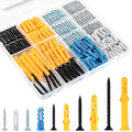 KURUI Wall Anchors Kit for Hanging Wall Art Decor, 135 Screws and 135 Drywall by KURUI