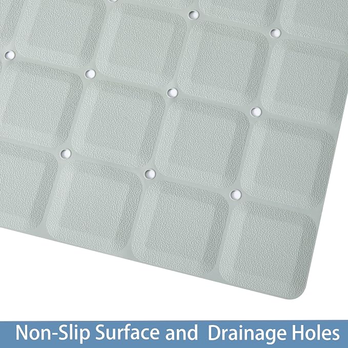 Foldable Silicone Bathtub Mat: Jumbo Size Heavy Duty Safety Bath Mat - Image 3