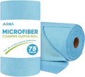 AIDEA Microfiber Cleaning Cloth Roll, Reusable Tear Away Paper Towels, by AIDEAHOME