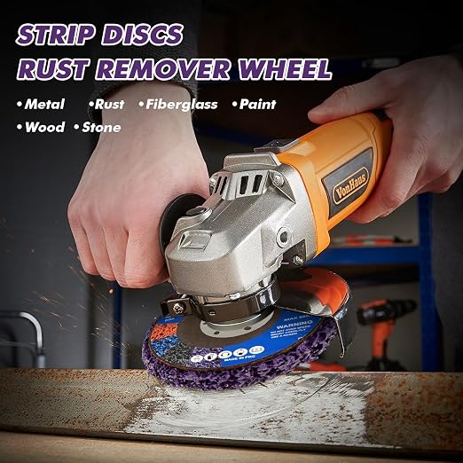 7 Pack Paint Eater Strip Disc Angle Grinder Rust Removal Disc Paint Stripper - Image 2