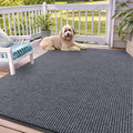 OLANLY Front Door Mat Indoor Outdoor Entrance, Waterproof Heavy Duty Doormat by OLANLY