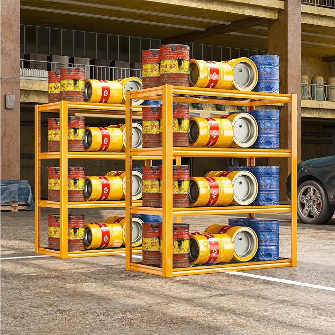 REIBII 40" W Garage Shelving 2240 LBS Storage Shelves Heavy Duty Metal Shelving - Image 7