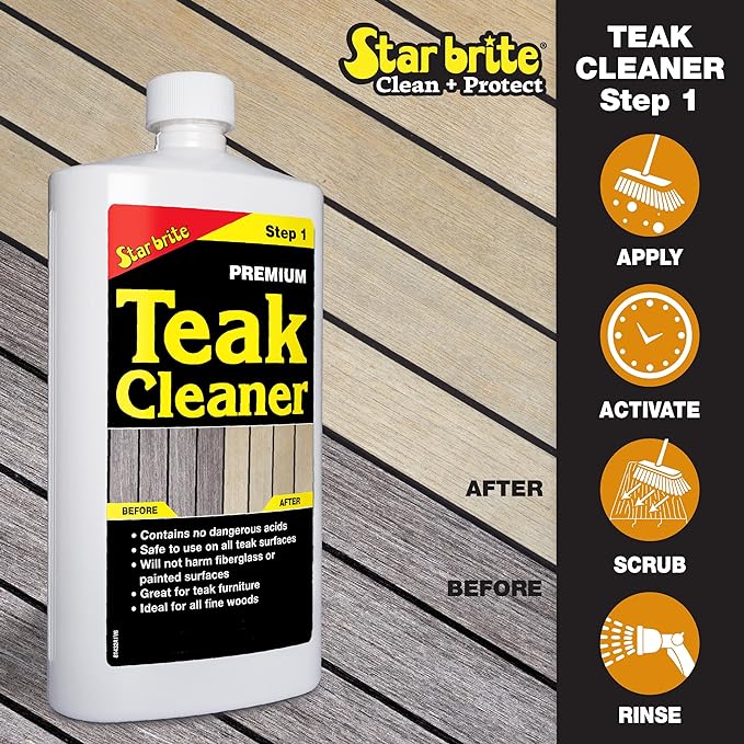 STAR BRITE Teak Care 3 Step Kit - Image 4