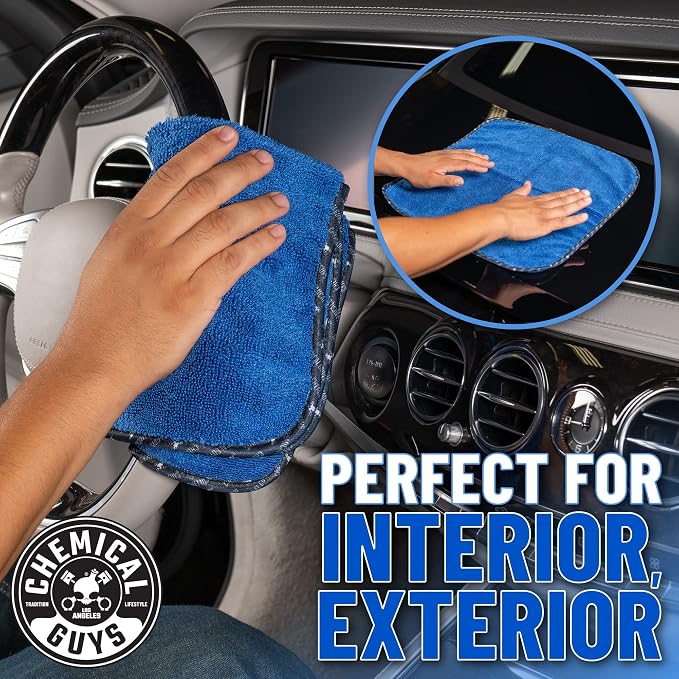 Chemical Guys MIC110024 Professional Grade Premium Microfiber Towels, Home - Image 5