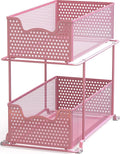 SIMPLE HOUSEWARE 2 Tier Sliding Cabinet Basket Organizer Drawer by SimpleHouseware